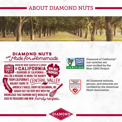 Diamond of California Pecan Pie Pecan Nuts, 3.25 oz.
