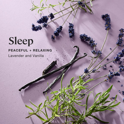 Sprig by Kohler Sleep Aromatherapy Candle with Lavender and Vanilla, 100% Natural Soy-Coconut Wax, Relaxing and Peaceful Scent, Gift for Holidays, 8 oz