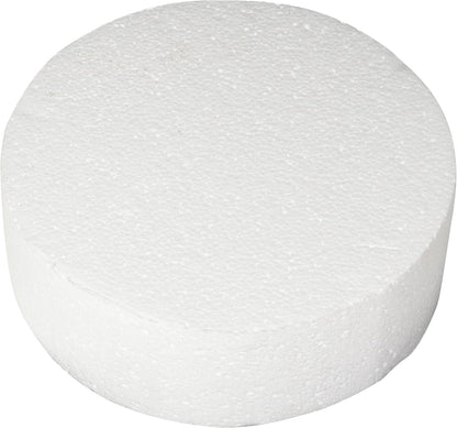 Oasis Supply Dummy Round Cake, 9" x 3", White