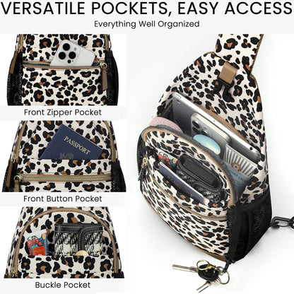 Small Crossbody Purses Bags for Women Men Travel, Chest Sling Bag Women Casual Cross Body Bag for Woman Sling Backpack