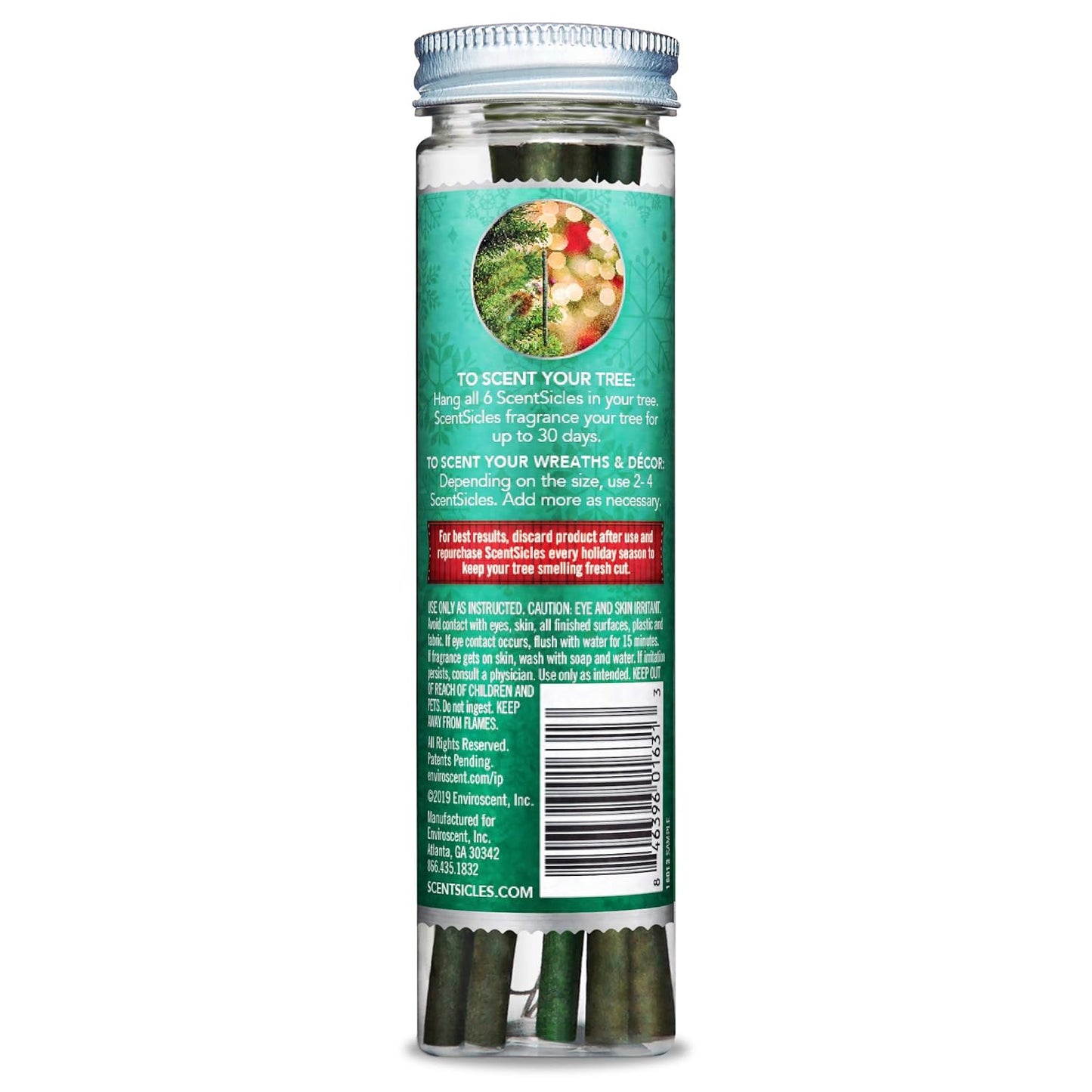 Scentsicles O Christmas Tree Bottle Bundle, Model: 01631-001T