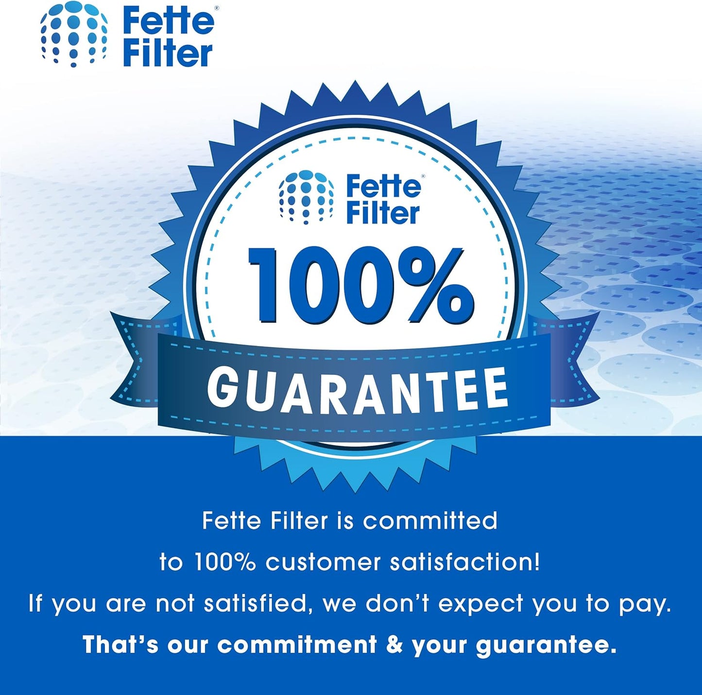 Fette Filter - Replacement HEPA and Carbon Filter Compatible with BISSELL MYair Pro Hub and Plus Air Purifier