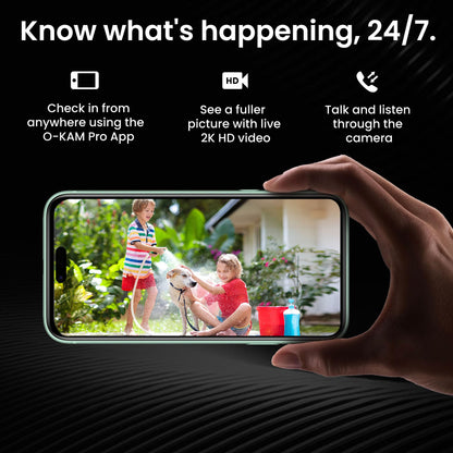 2025 Upgraded 2K Security Cameras Wireless Outdoor, Free Cloud Storage & Local SD Card Support, 1-6 Months Battery Life, Waterproof, 2-Way Talk, AI Motion Detection Spotlight Siren Alarm Camera
