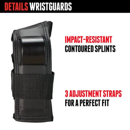 Triple Eight Saver Series Pad Set with Kneesavers, Elbowsavers and Wristsavers, Large