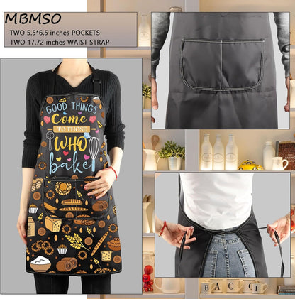 MBMSO Baking Apron: The Secret Ingredient is Always Love, Gifts for Bake Lovers