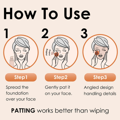 5Pcs Makeup Sponge For Foundation Concealer And Powder, Latex Free Blender Sponge For Natural And Easy Makeup Soft Long-lasting And Beginner-friendly, Green, Medium