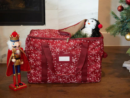 Covermates Keepsakes Treasurekeeper Storage Bag with Carrying Handles and ID Window for Holiday Storage