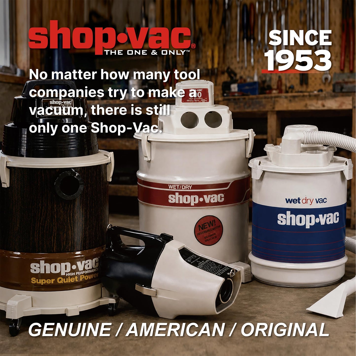 Shop Vac 1-1/4" Crevice Tool with 2 Extension Wands