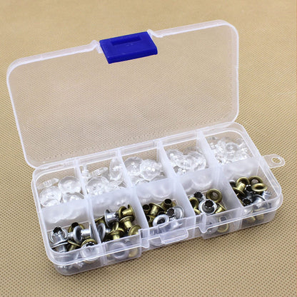 ZOENHOU 32 Pack 10 Grids Plastic Bead Box Organizer, Clear Plastic Organizer Storage Crafts Box with Adjustable Dividers for Jewelry Bead Earring Art Crafts Fishing Hooks