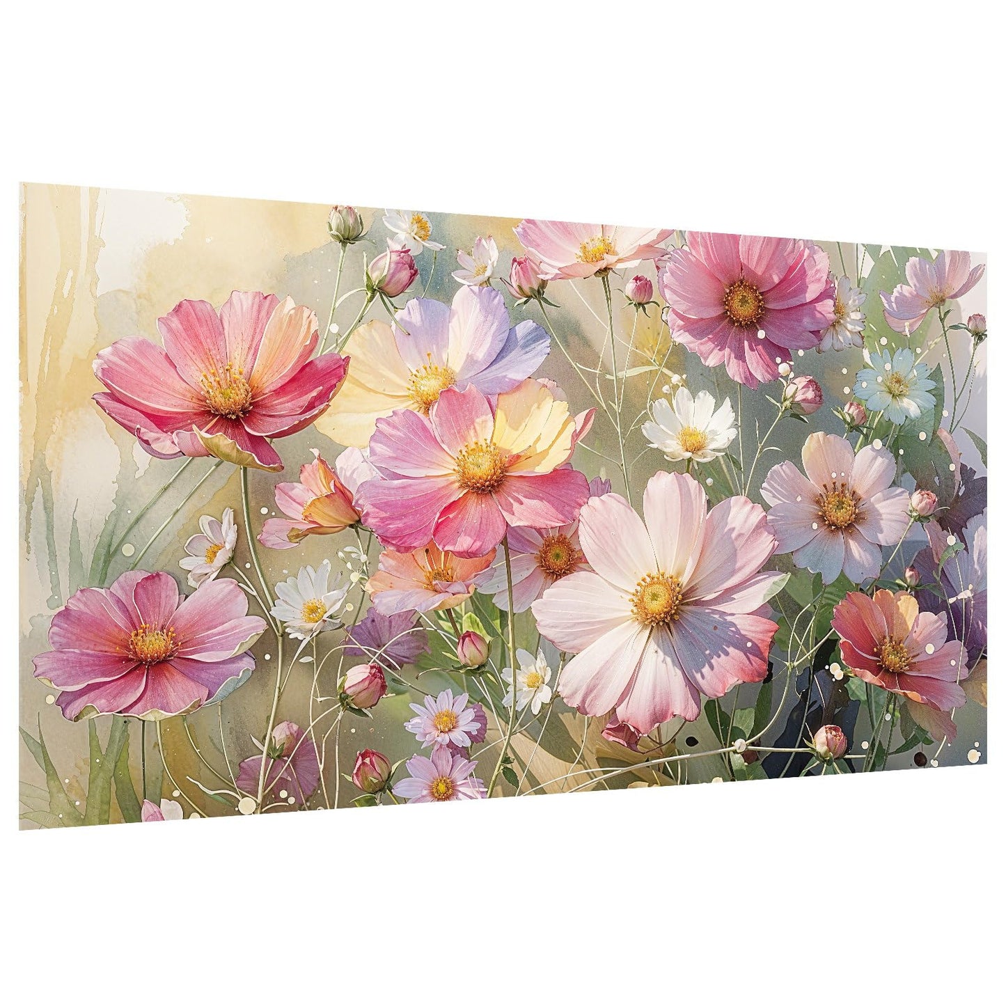 JOOZ Large Diamond Painting Kits for Adults - DIY 5D Flowers Diamond Art Kits for Adults, Full Drill Flowers Diamond Art Painting, Gem Art Kits for Home Wall Decor (27.5 X 15.7 Inch)