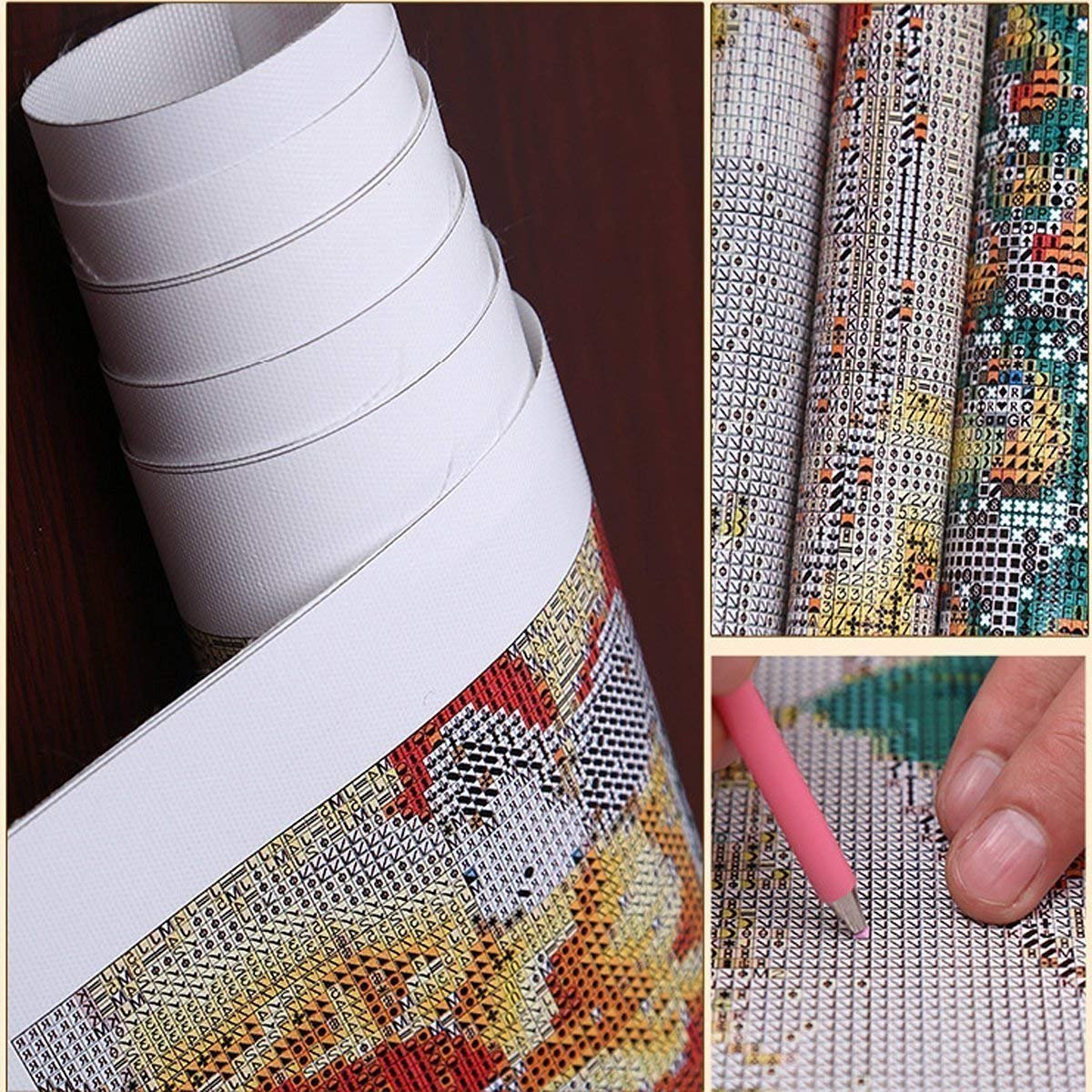DIY 5D Diamond Painting Number Set 12X16 Inch, Full Round Drill Diamond Artist Wall Decoration Adult Art kit Living Room Bedroom Decoration paintingMa-009