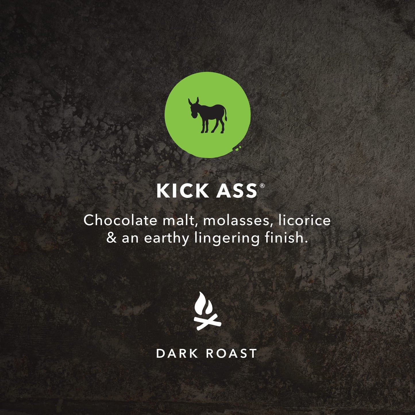 Kicking Horse Coffee Kick Ass, Dark Roast, Ground, Certified Organic, Fairtrade, Kosher, Black, 284 g, Pack of 6