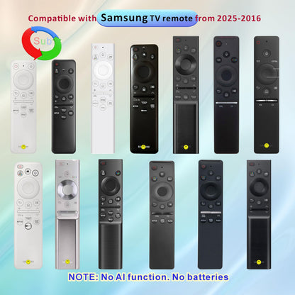 B Braince Smart Remote Compatible with Samsung Smart TV Remote Replacement 2025-2019, Voice Control remoto Samsung Smart tv, Mic, Bluetooth, Universal, Tizen OS, No Solar. 2-Year Warranty.
