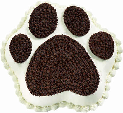 Wilton Aluminum Paw Print Cake Pan, Silver