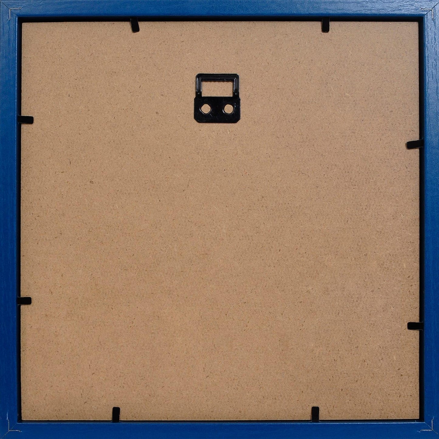 Studio Decor 9" x 9" Sapphire Blue Belmont Shadow Box - Includes Pre-Attached Hanging Hardware, Horizontal or Vertical Display - 1 Pack