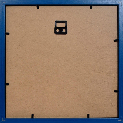 Studio Decor 9" x 9" Sapphire Blue Belmont Shadow Box - Includes Pre-Attached Hanging Hardware, Horizontal or Vertical Display - 1 Pack