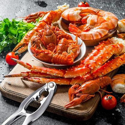 20 5 15 Set, Pcs Crab Crackers, Crab Cracker & Seafood Needles, Stainless Steel Seafood Crackers, Lobster Crabs Leg