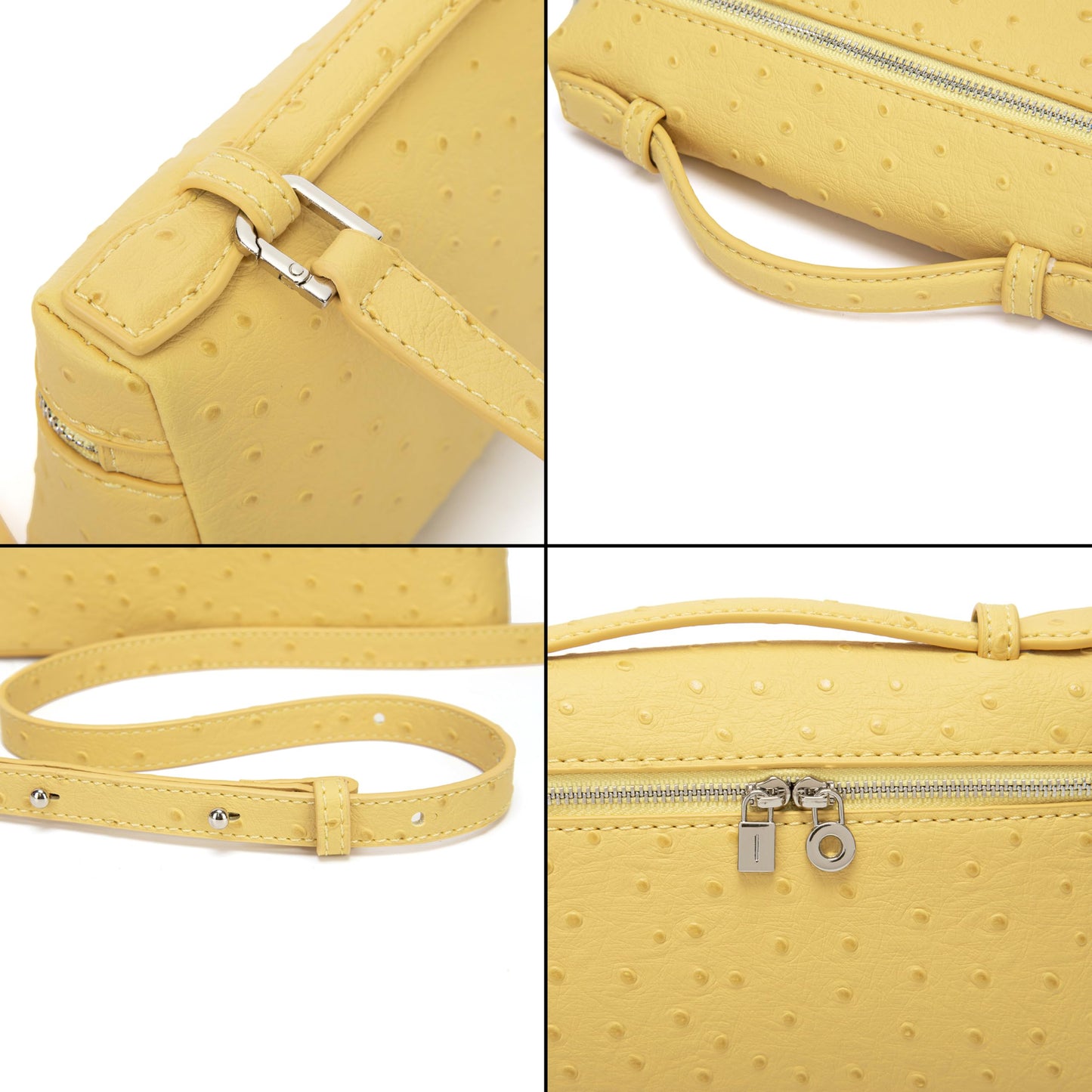 Rejolly Crossbody Bag for Women Small Pouch Top-Handle Leather Bag Designer Shoulder Handbag Quiet Luxury Trendy Purse