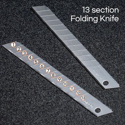 DORCO Cutter - Professional Craft & Design Tool for Artists and Designers - Ergonomic with Professional Blades, Office Knife Tool, Utility Knife, Snap off blades (S403with 11 Blades)