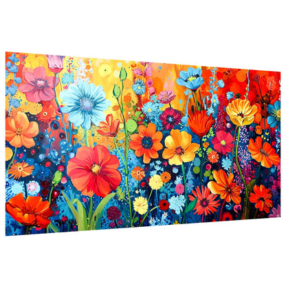 JOOZ Diamond Painting Kits for Adults - DIY 5D Large Diamond Art Kits for Adults Flowers, Full Drill Diamond Art Flowers Kit, Gem Art Kits for Home Wall Decor (27.5 X 15.7 Inch)