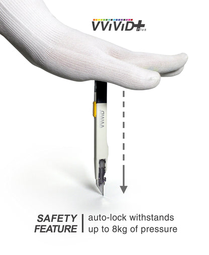 VViViD Premium Retractable Precision Balanced Arts & Crafts Mat Cutter Knife (2 units)
