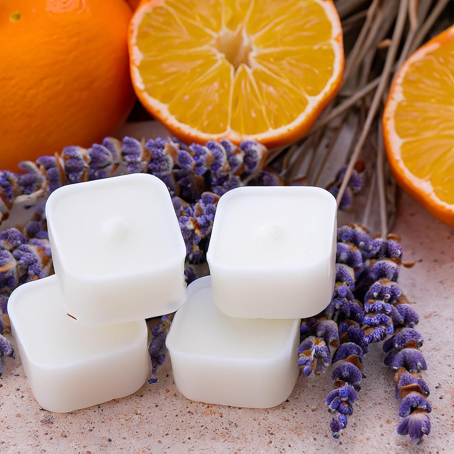 12 6.4 2 6-Packs Baby Powder Strongly Scented Hand Poured Vegan Wax Melts, Scented Wax Cubes, Ounces in x
