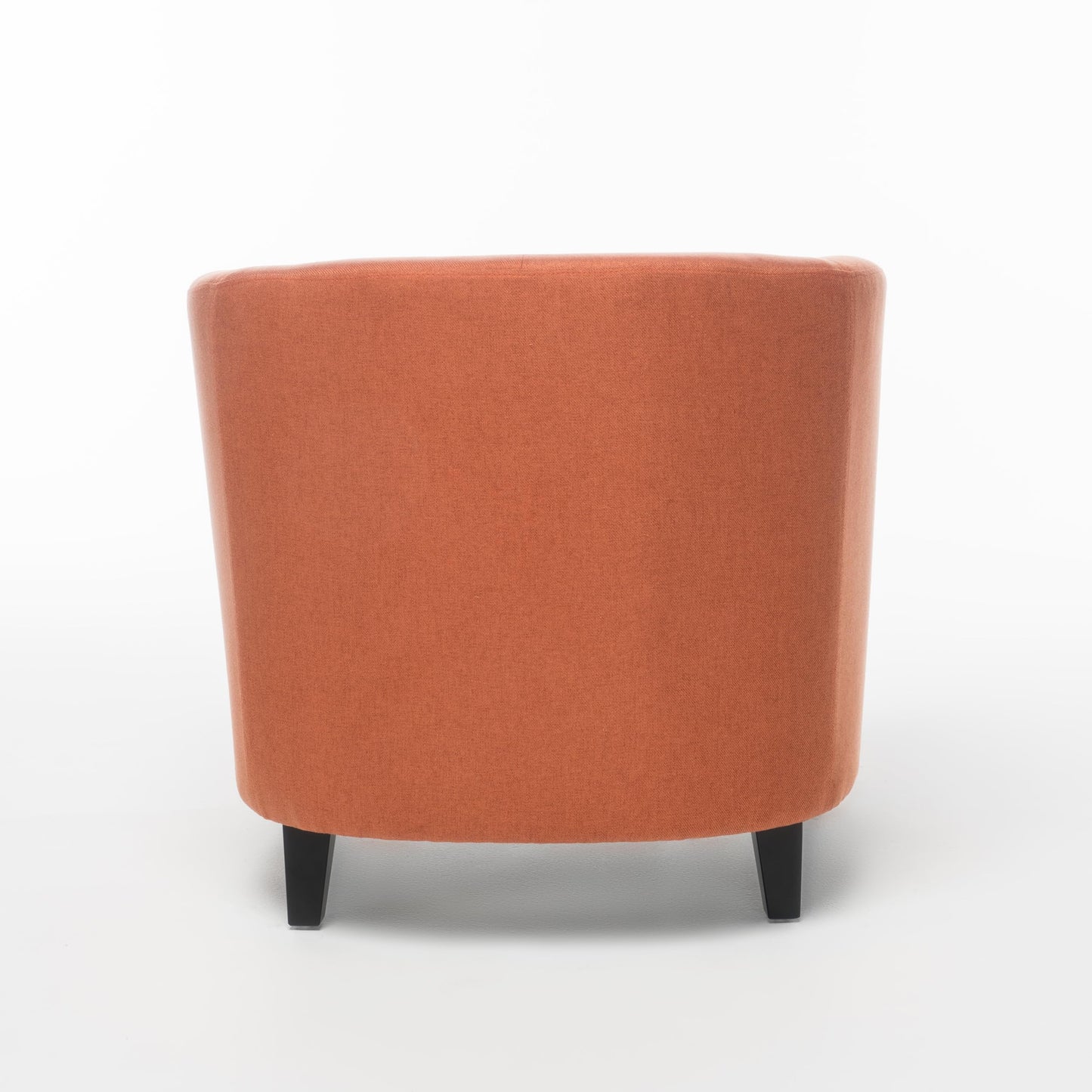 Christopher Knight Home Club Chair Accent Armchair for Living Room Bedroom and Office 30 Inch Deep Modern Lounge Seating, Orange