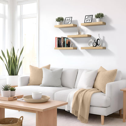 16 Inch 2 Pack) Sorbus Floating Shelves for Wall Floating Shelf for Kitchen, Bedroom, Living Room, Bathroom, Home
