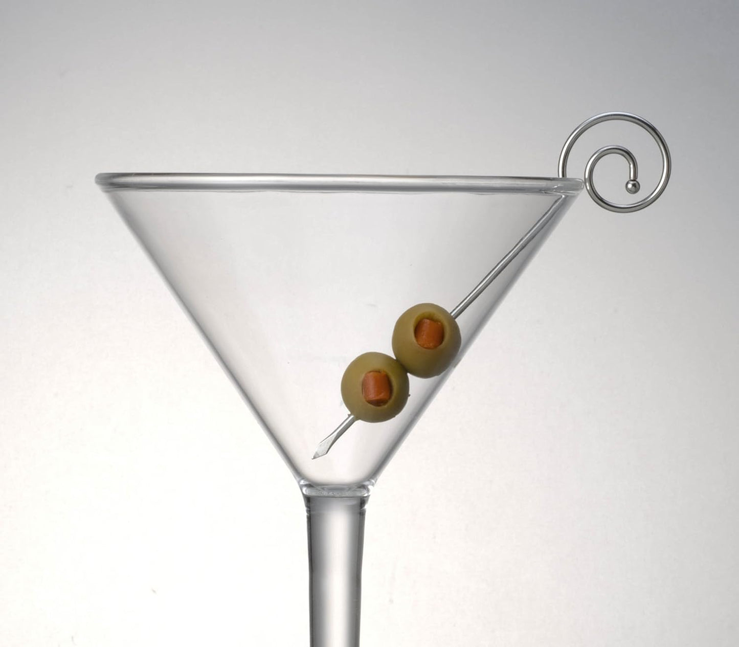 Prodyne Stainless Steel Martini Picks, Set of 6, Silver