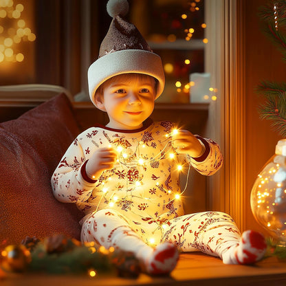 99Feet 300LEDs Fairy Lights Plug in, Warm White String Lights, Waterproof Flexible Silver Wire Starry Lights