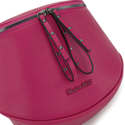 Montana West Large Crossbody Bags for Women Bum Bag Sling Purse with Adjustable Strap