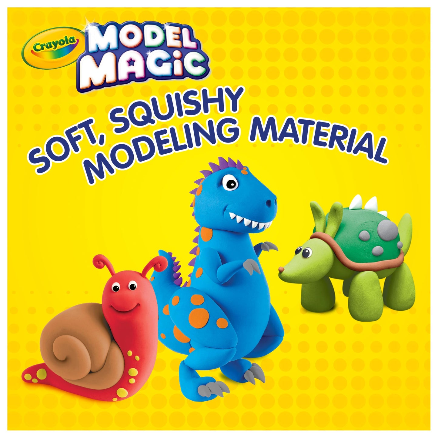 Crayola Model Magic White, 4‑Pack (8 oz Each), Teacher Must Haves & Classroom Essentials, Air‑Dry Modeling Material for Kids, Sculpting Craft Clay Alternative, Ages 3+