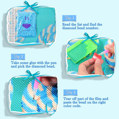 PUAGEMTI Diamond Painting Kits for Adults Strawberries Painting DIY 5D Full Drill Diamond Dots Paintings with Diamonds Gem Art and Crafts Home Decor 12"x16"