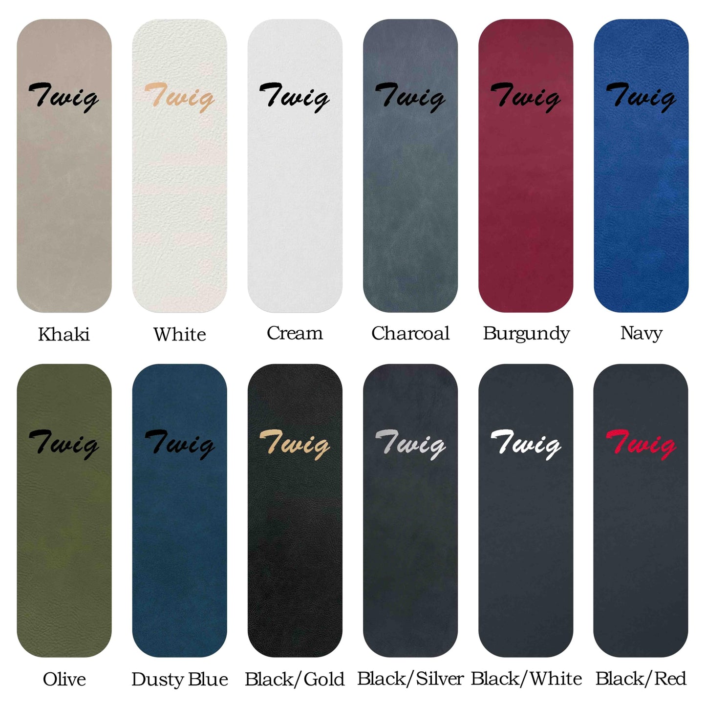 Black/Silver Laserable Leatherette Sheet Laser Engraving Blanks Faux Leather Hat Patches Heat Press Iron-on with Heat-Activated Adhesive Backing for Beanie Cap Crafts Material Supplies,1.6mm,5-Pack