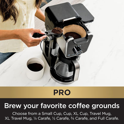 Ninja Drip Coffee Maker - DualBrew Pro Specialty System | 12-Cup & K-Cup Compatible, CFP301