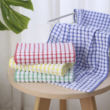 Oeleky Dish Towels for Kitchen 15x26 Inches, Pack of 8 Cotton Kitchen Towels for Drying Dishes (Multi, 15x26 inches)