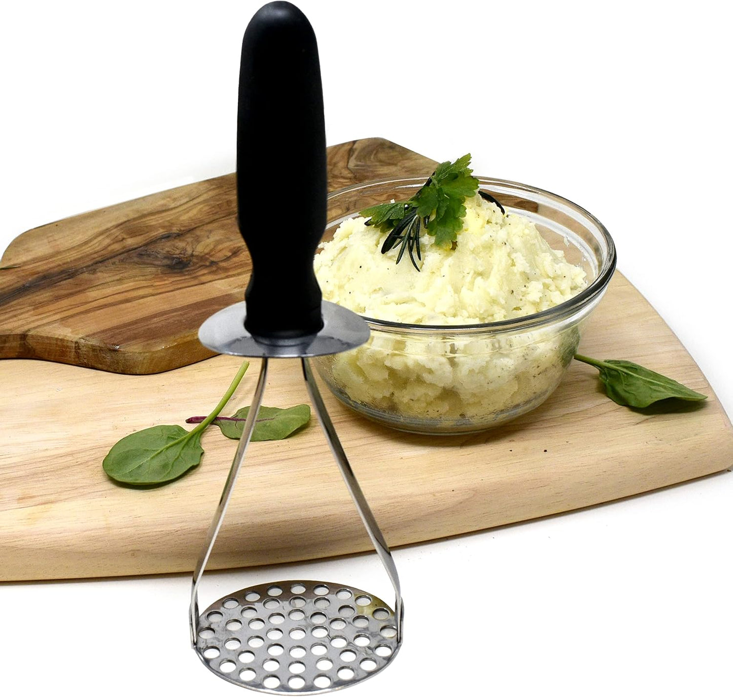 Grip-EZ S/S Masher with Guard by NORPRO, 1 EA
