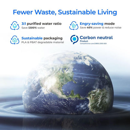Waterdrop F1A Alkaline Mineral Filter, Replacement for X8-WAN & X12 & X12-WAB & X12-PRO & X16 & X16-BAS Tankless Reverse Osmosis System, Minerals Added, 12-month Lifetime