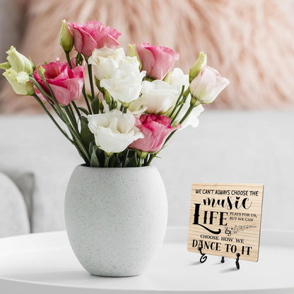 Inspirational Desk Decor, Dancing Sign With Iron Stand, Motivational Gifts For Women Dance Lovers & Teachers -25