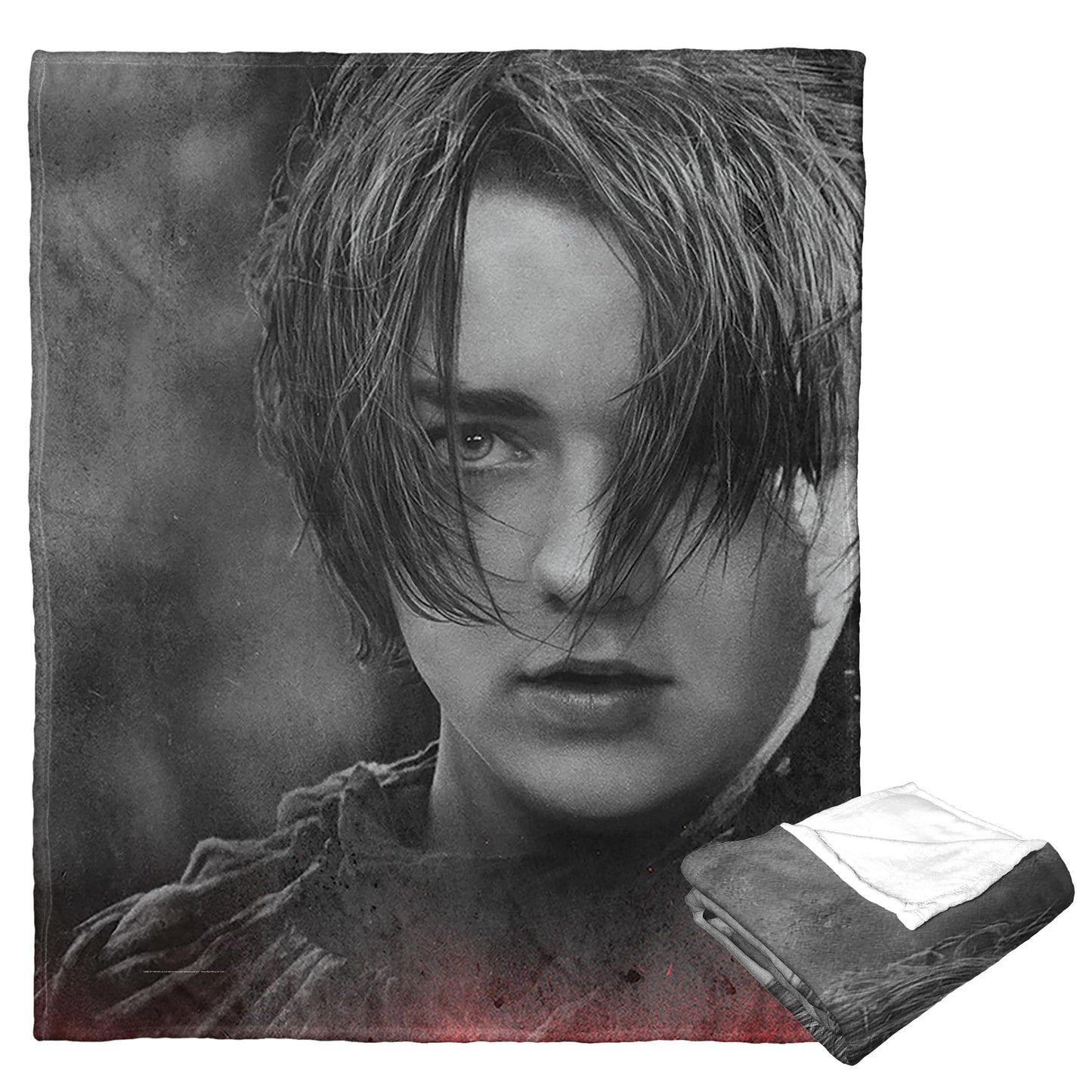 Northwest Game of Thrones Silk Touch Throw Blanket, 50" x 60", Thrones - Arya Season 4