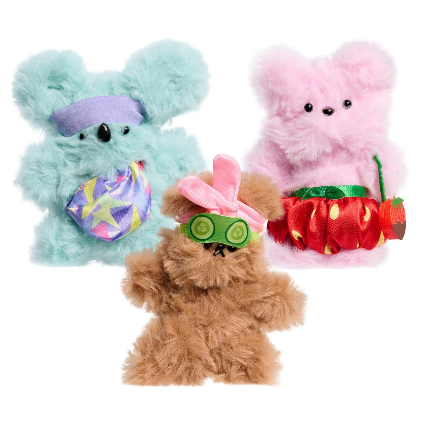 Just Play Knotz Beary Fundae 3-Pack, Kids Toys for Ages 8 Up