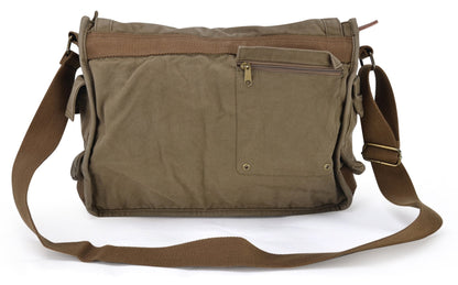 Gootium Canvas Messenger Bag - Vintage Cross Body Shoulder Satchel