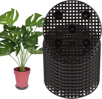 12 12 Inch PCS Plant Risers for Inside Pots - Plastic Plant Stand Pot Elevator - Plant Lifter Deck Protectors for Pots