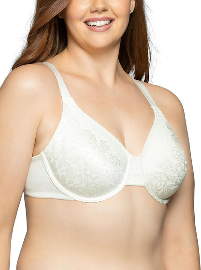 Vanity Fair Women's Beauty Back Smoothing Minimizer Bra, Minimizes Bust Line up to 1.5", Non Padded Cups up to H
