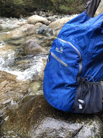 Outlander 100% Waterproof Hiking Backpack Lightweight Packable Travel Daypack(Grey)