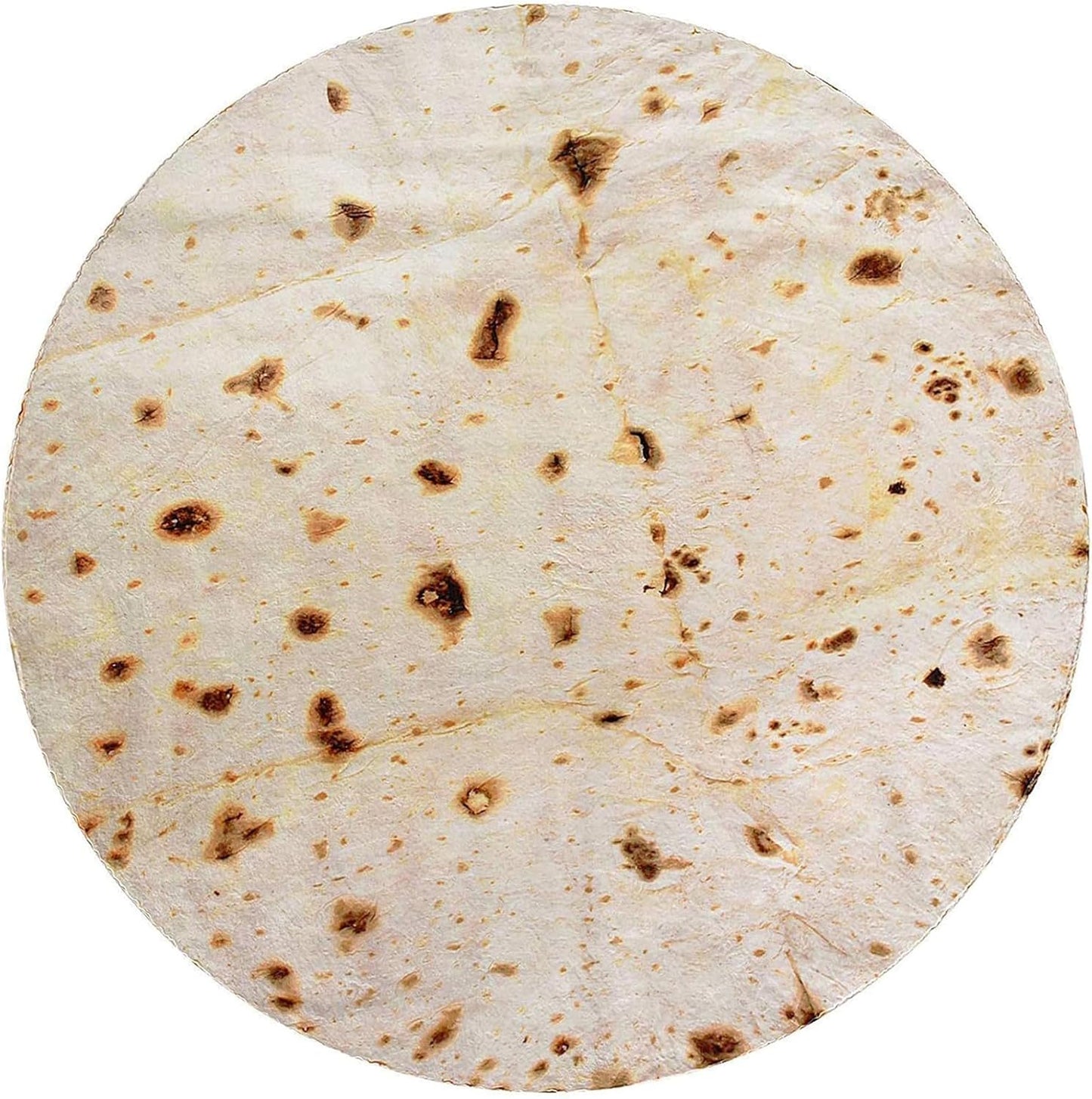 285 80 inches) CASOFU Burritos Tortilla Throw Blanket, White Elephant Gift for Adults Teens Kid Men Women, GSM Soft