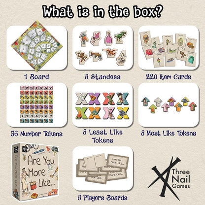 Are You More Like - Fun Board & Card Games for Adults & Families | Conversation & Get-to-Know-You Party Game