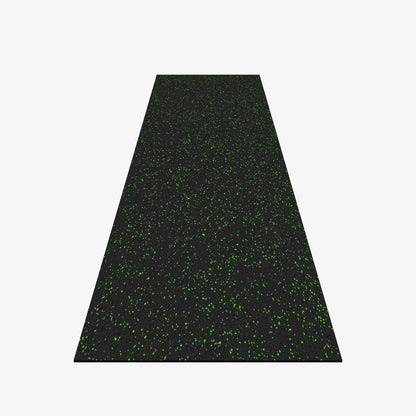 Flooring Inc 1/4" Tough Rubber Flooring Roll | Flexible Recycled Rubber Gym Floor Mats for Home Gym | Heavy Duty Rubber Mat for Home Gyms, Sheds, Horse Stall Mat or Trailer | 5-4’x10’ | Green