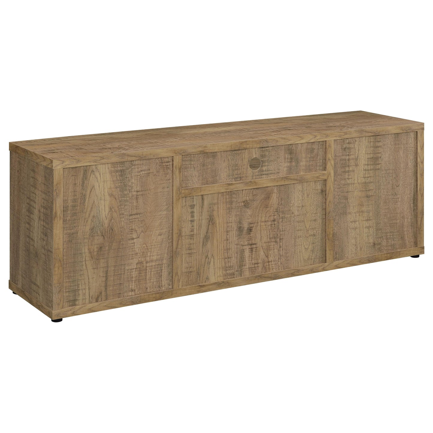 Coaster Home Furnishings - Tabby - Engineered Wood - 60-inch TV Stand with 4 Doors, Center Shelf - Living Room - Mango - 701702