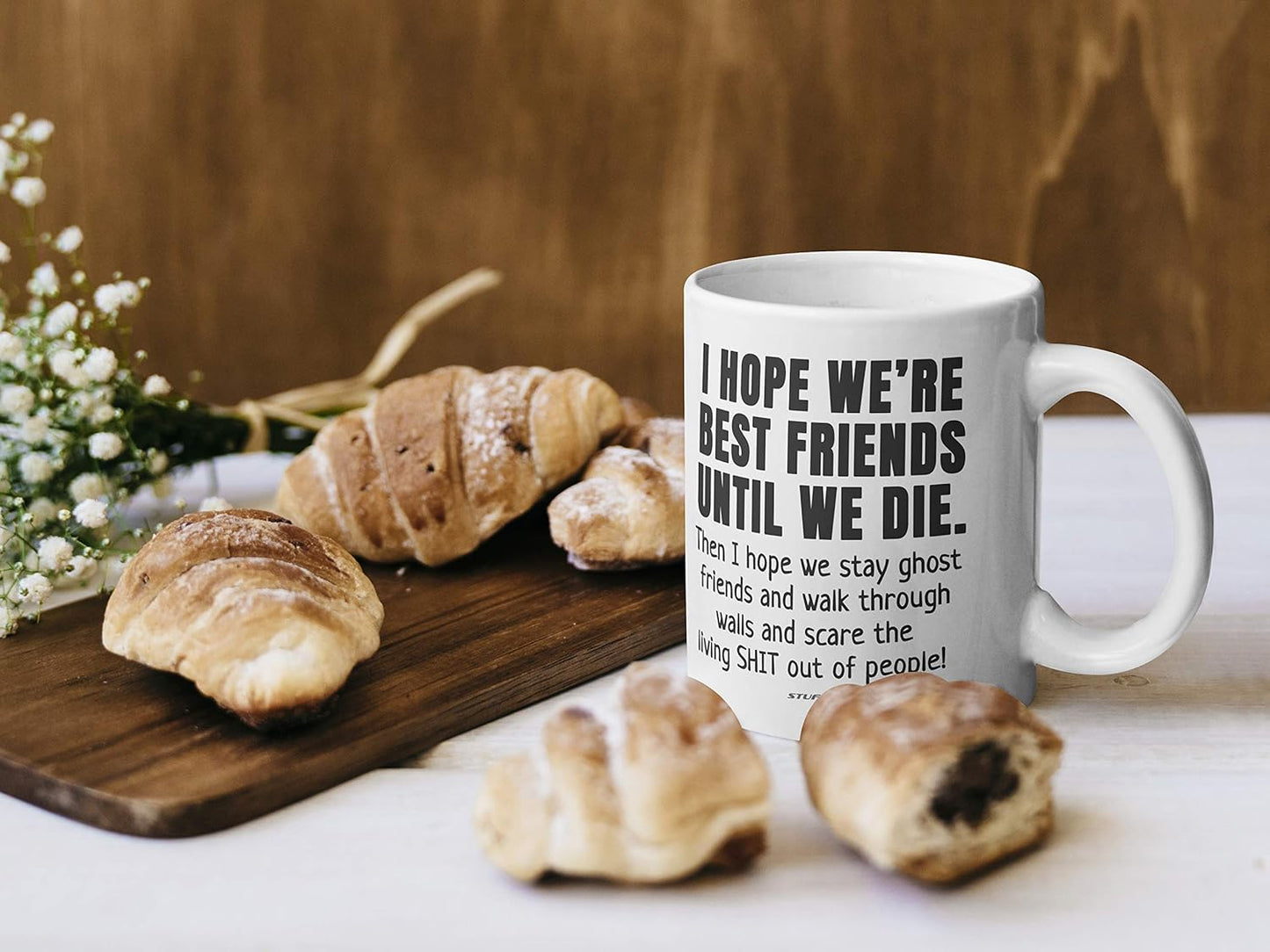 Stuff4 Best Friend Mug Gifts, 11oz Dishwasher Safe Funny Best Friend Birthday Gifts, Friendship Mug